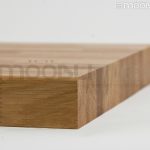 Täispuidust töötasapind toonitu sõrmjätkatud 2